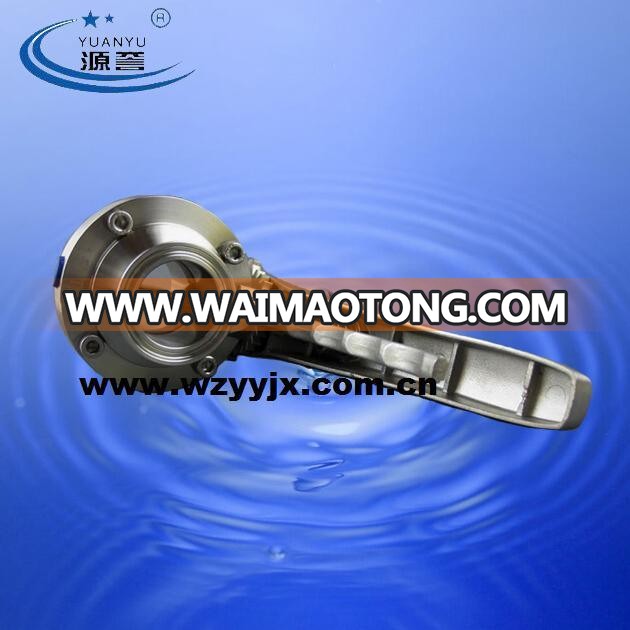 Triclamp Butterfly Valve Sanitary Stainless Steel