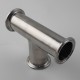 Stainless Steel Sanitary Clamped Tee