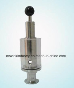 Sanitary Stainless Steel Fementer Triclamp Air Relief/Vacuum Valve