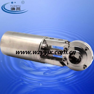 Sanitary Pneumatic Butterfly Valve (Welding Type)