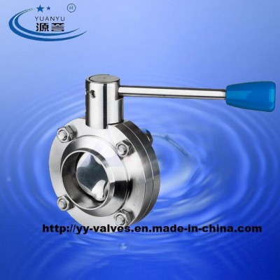 Sanitary Butt Welding Butterfly Valve