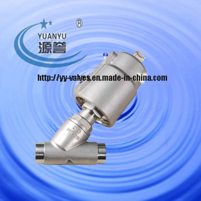 Welding Pneuamtic Angle Seat Globle Valve (ASV-008)