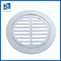 Round Polish Chromed Zinc Sanitary Floor Drain